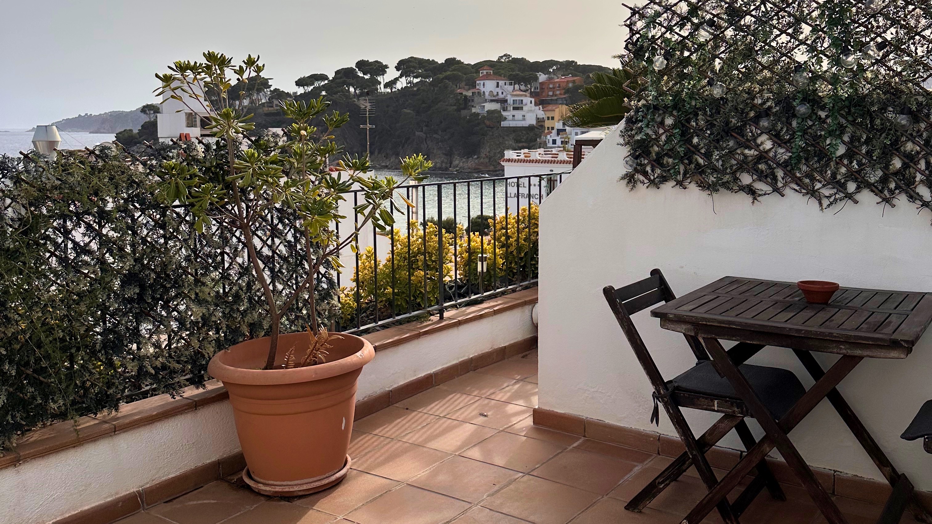 terraza privada Sol