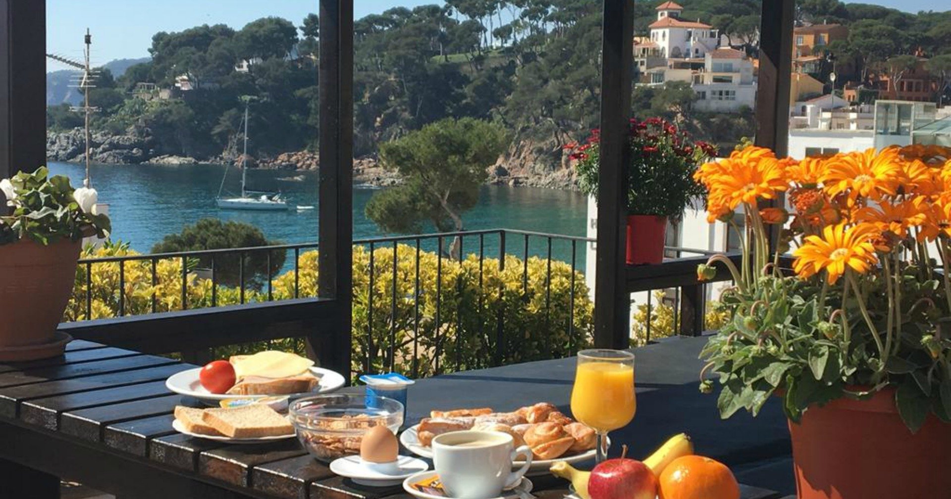 Desayunos en la terraza